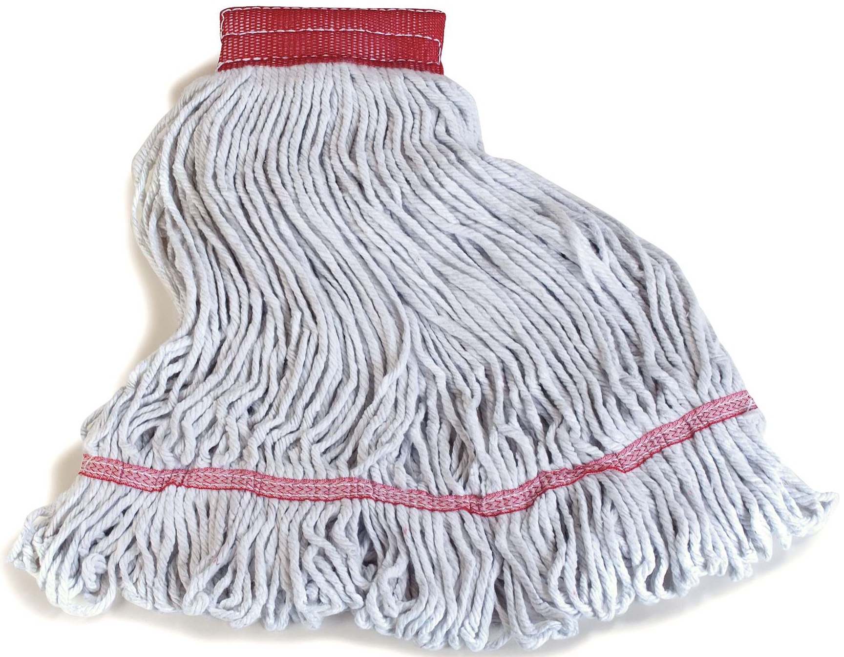 Carlisle Large Looped End Mop With Red Stripe -- 12 Per Case