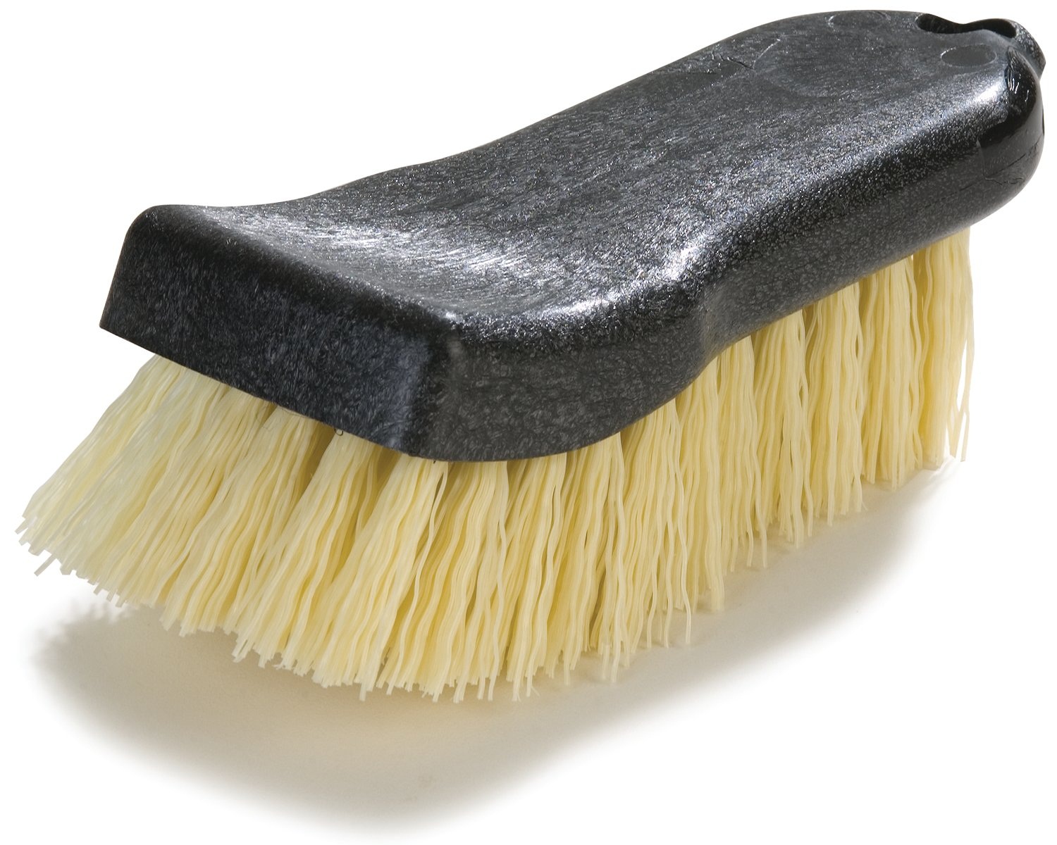 Carlisle Sparta Curved Back Hand Scrub Utility Brush With Polypropylene Bristles, 6 X 2 1/2 Inch -- 12 Per Case