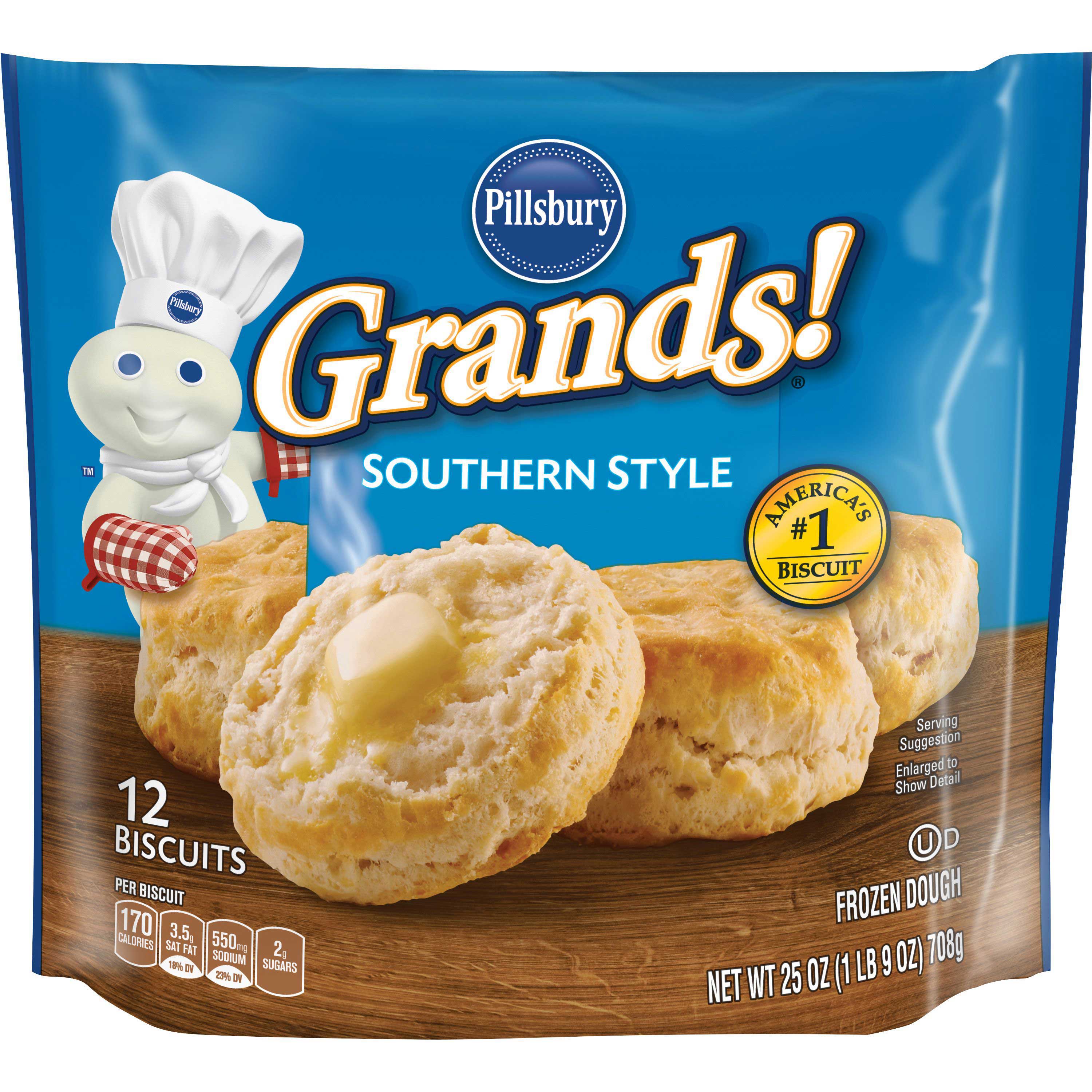Pillsbury Grands Southern Style Frozen Biscuits Case | FoodServiceDirect