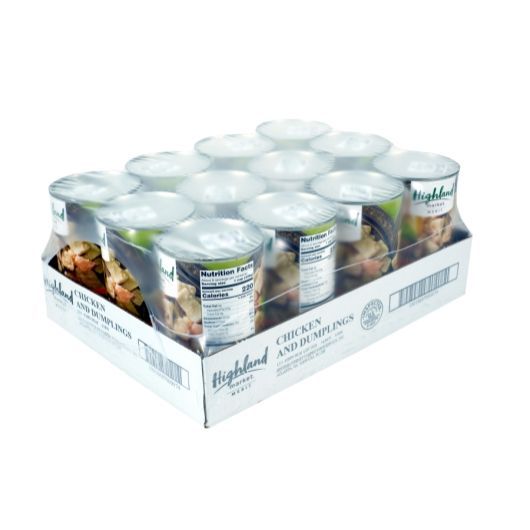 Highland Market Merit Chicken And Dumpling, 48 Ounce -- 12 Per Case