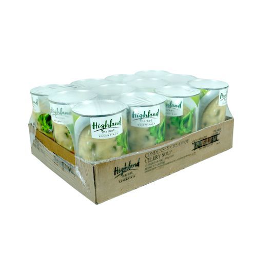 Highland Market Essentials Cream Of Celery Soup, 50 Ounce -- 12 Per Case