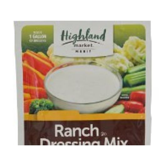 Highland Market Merit Ranch Dressing Mix, 3.2 Ounce -- 18 Per Case