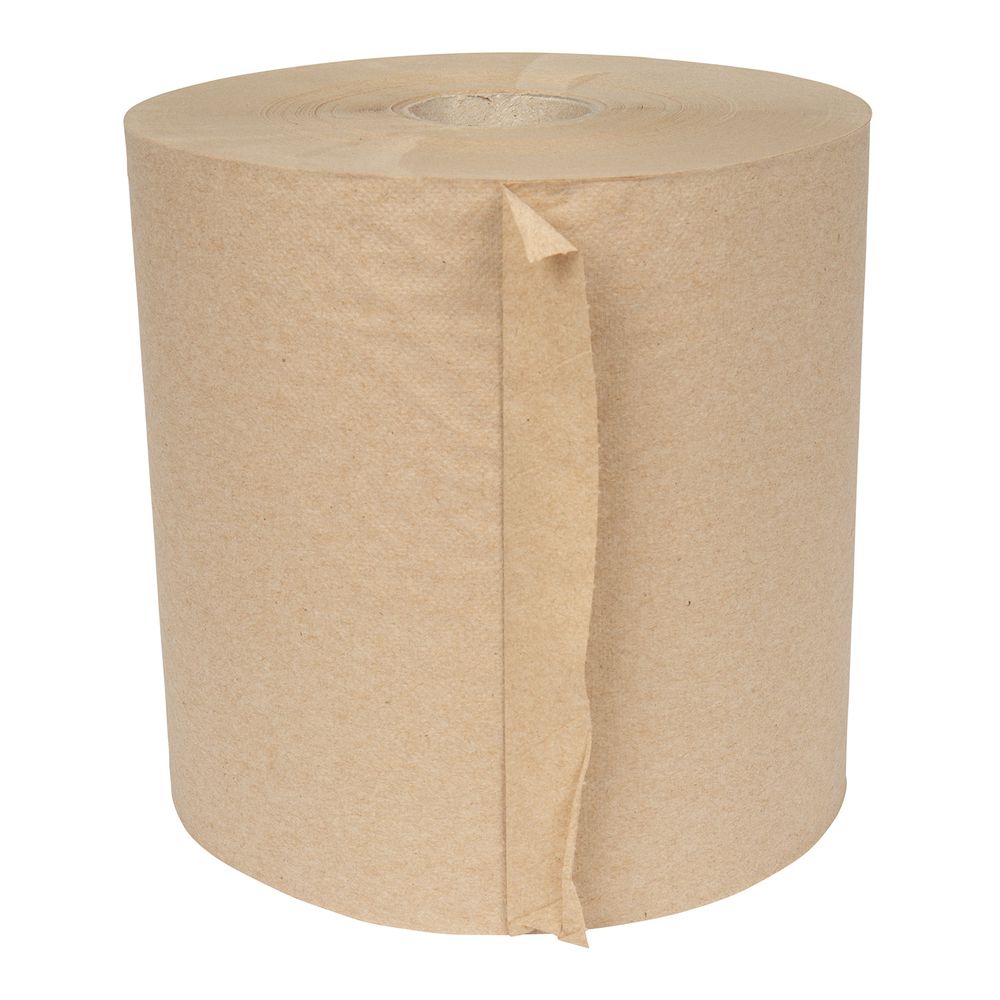 COMPANIONS MERIT HARDWOUND ROL L TOWEL NATURAL 1PLY 350 FEET