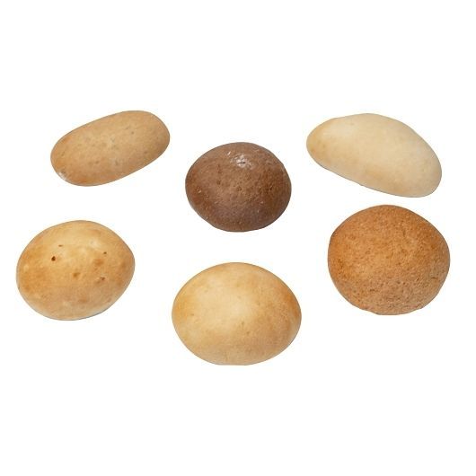 Oven Stone Poppy Caraway Wheat And Plain Assorted Dinner Rolls, 12 Count -- 8 Per Case