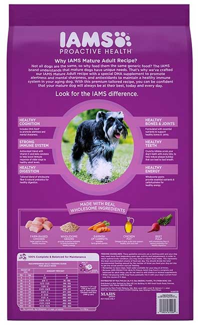 Iams Proactive Health Mature Adult Dry Cat Food, 15 Pound Bag