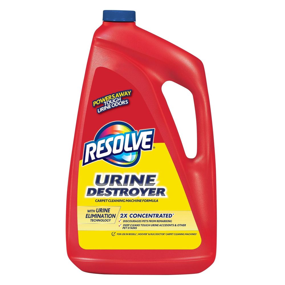 Resolve 2x Concentrate Urine Destroyer Carpet Cleaning, 60 Ounce -- 4 Per Case