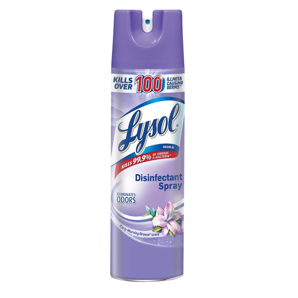 Lysol Early Morning Breeze Disinfectant Spray, 19 Ounce -- 12 Per Case