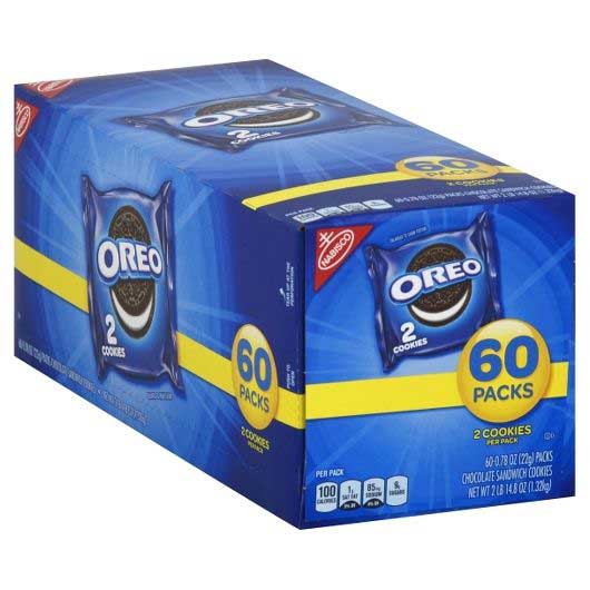 Oreo Sandwich Cookies, 0.78 Ounce -- 120 per case