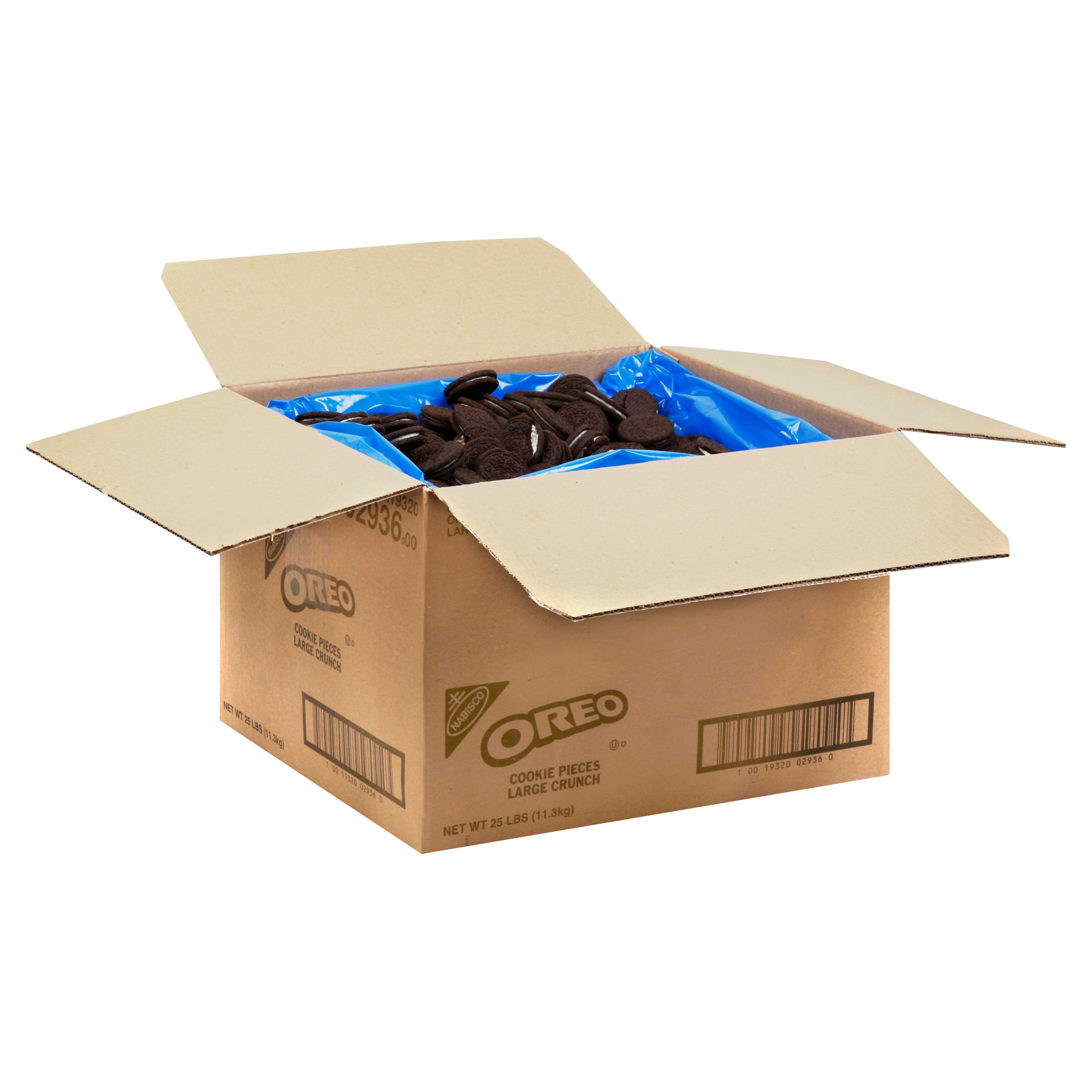 Oreo Pieces Large Crunch Cookie Crumbs, 25 Pound