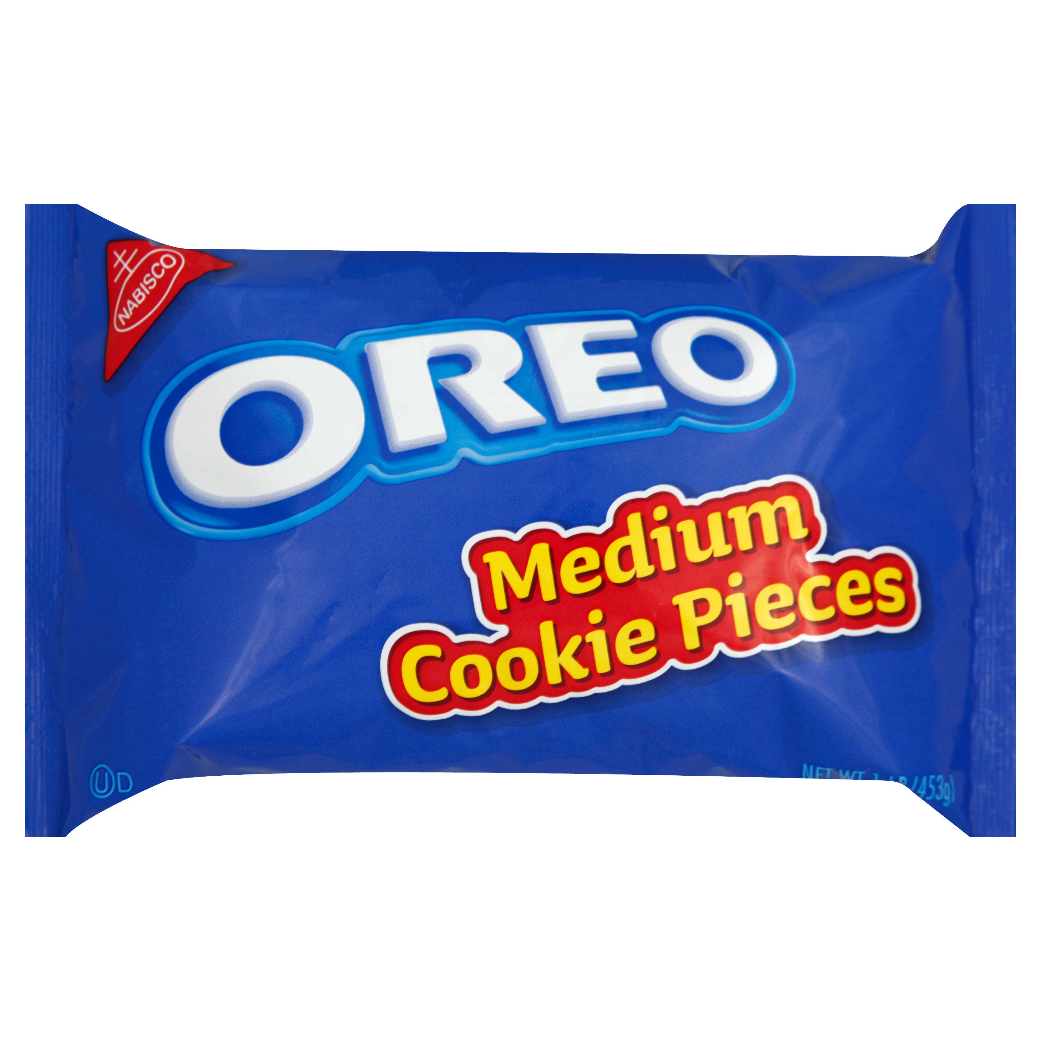 Oreo Medium Crunch Pieces, 1 Pound -- 12 per case.