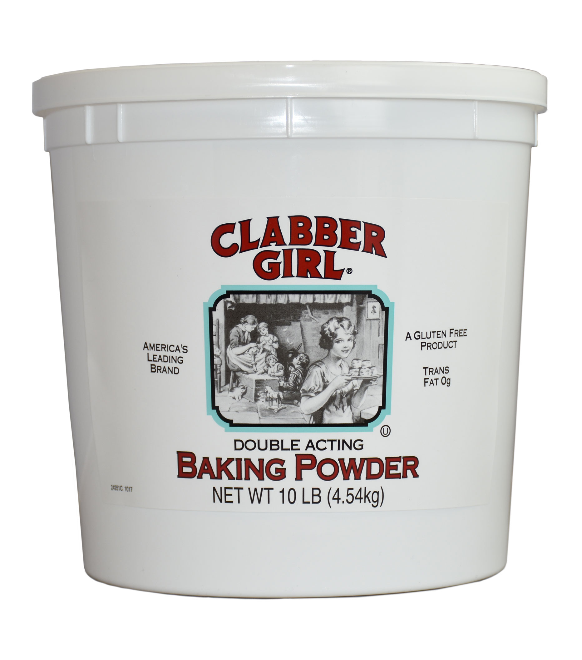 Clabber Girl Baking Powder, 10 Pound -- 4 Per Case