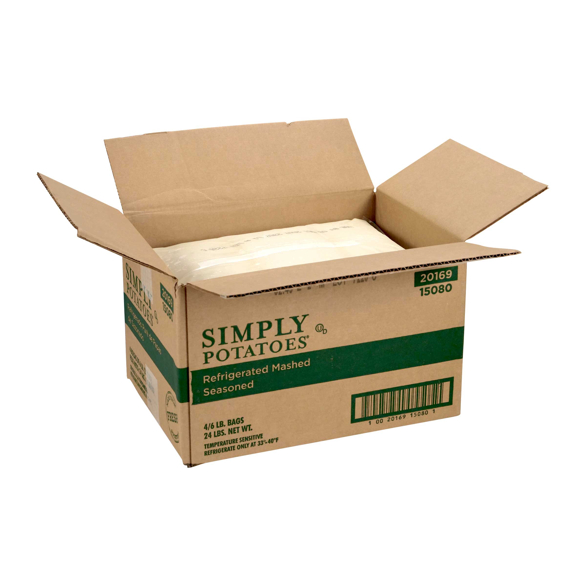 Simply Potatoes Seasoned Mashed Potato, 6 Pound -- 4 Per Case