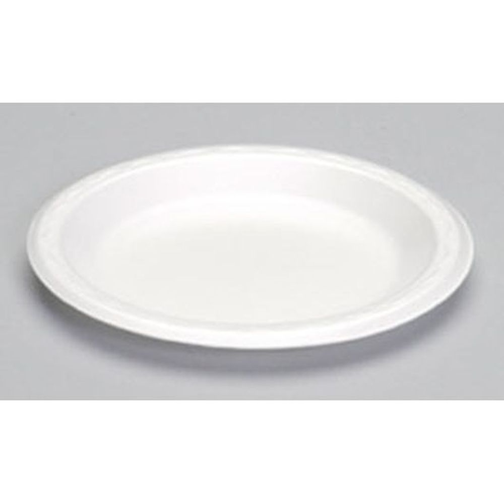 Genpak White 7 Inch Celebrity Plate, 125 Count - 8 Per Case
