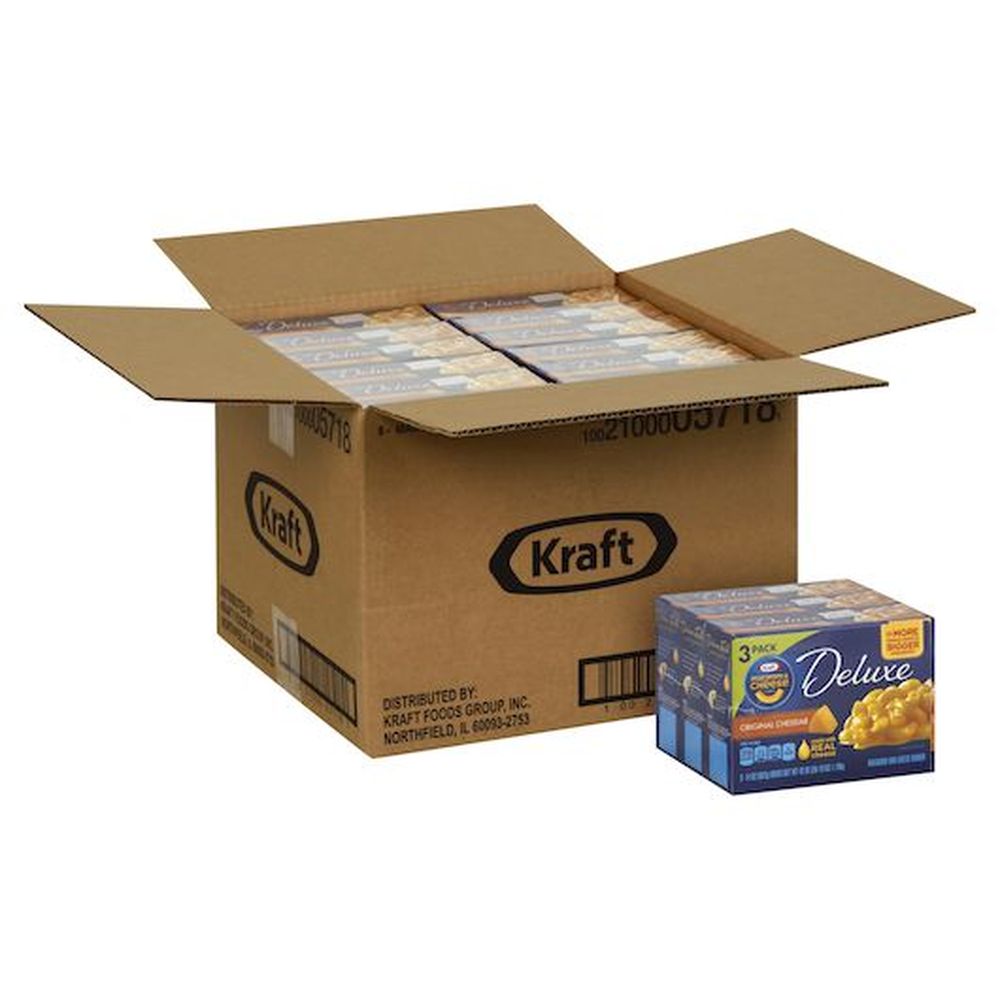 macaroni様 Kraft Deluxe Mac and Cheese Dinner, 2.625 Pound -- 8 per case