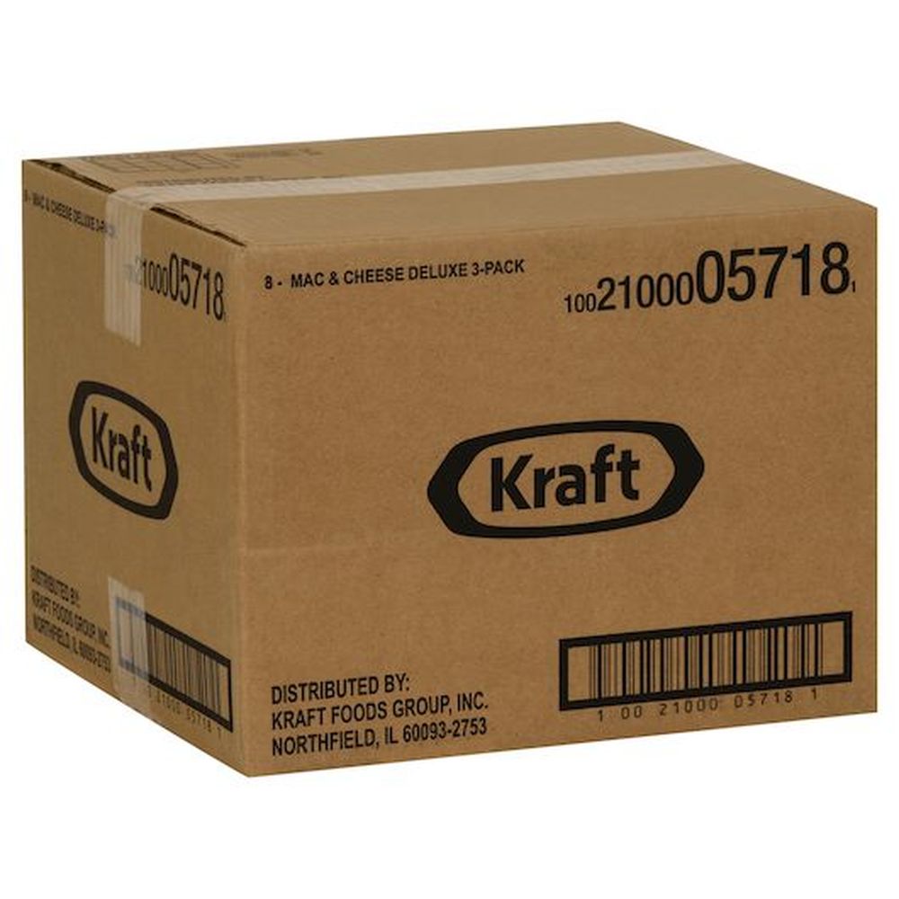 macaroni様 Kraft Deluxe Mac and Cheese Dinner, 2.625 Pound -- 8 per case