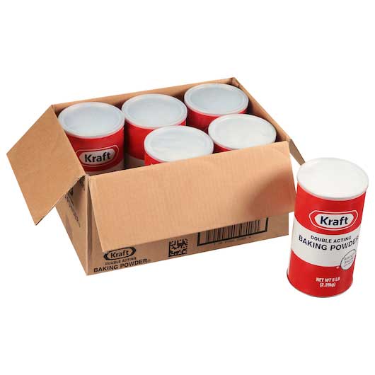 Kraft Original Double Acting Baking Powder, 5 Pound -- 6 Per Case