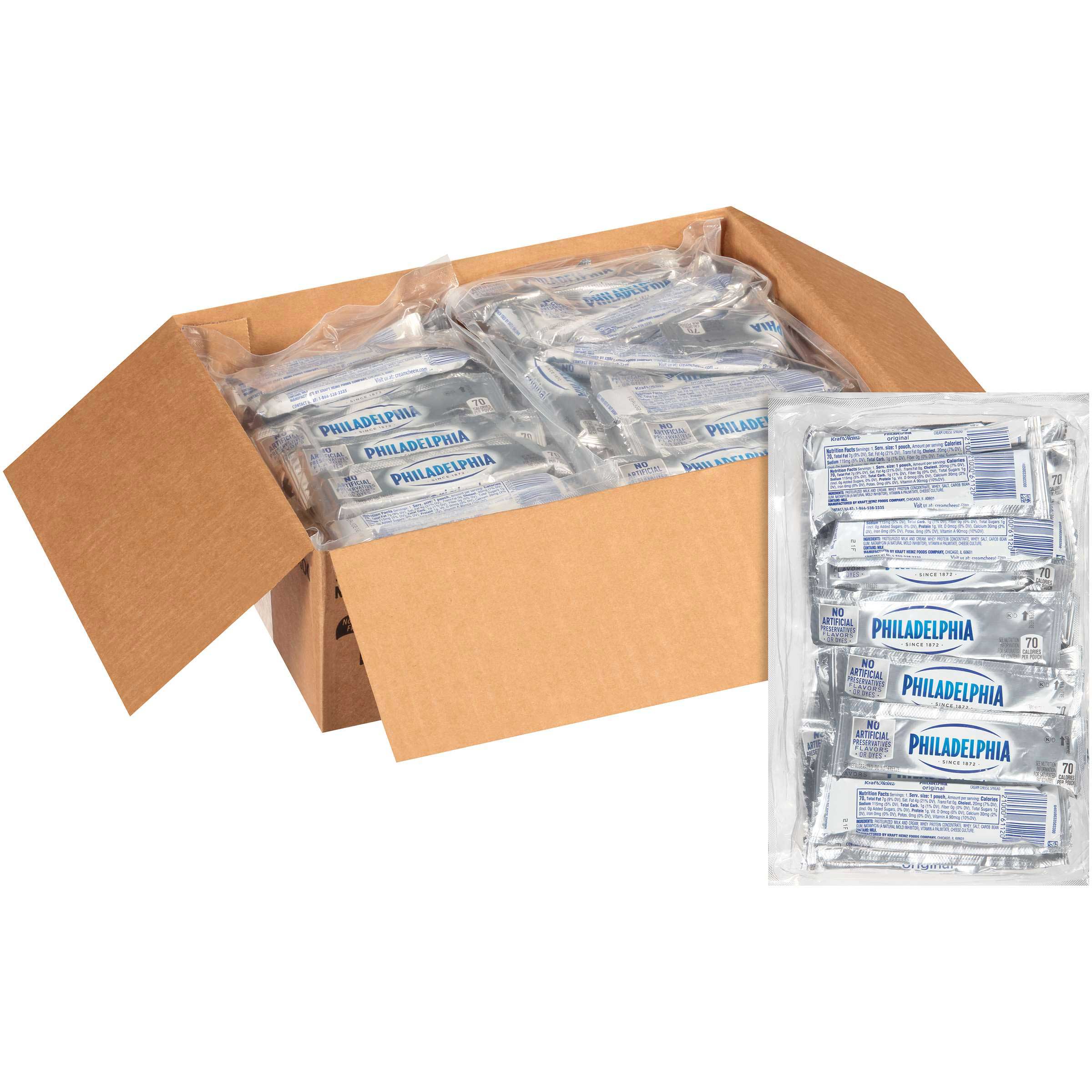 Kraft Philadelphia Original Cream Cheese Spread - Pouch, 1 Ounce