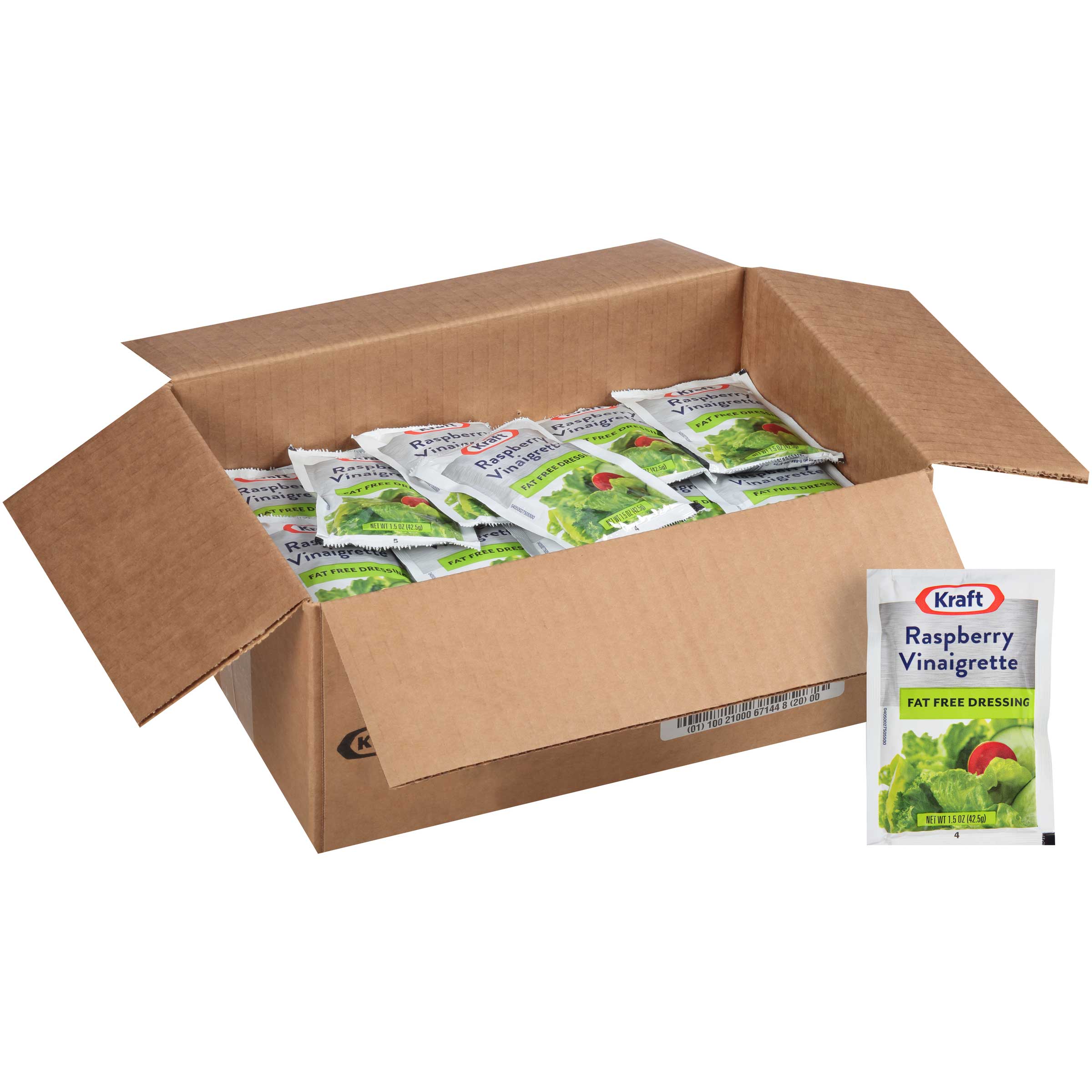 Kraft Fat-Free Raspberry Vinaigrette Dressing Case | FoodServiceDirect