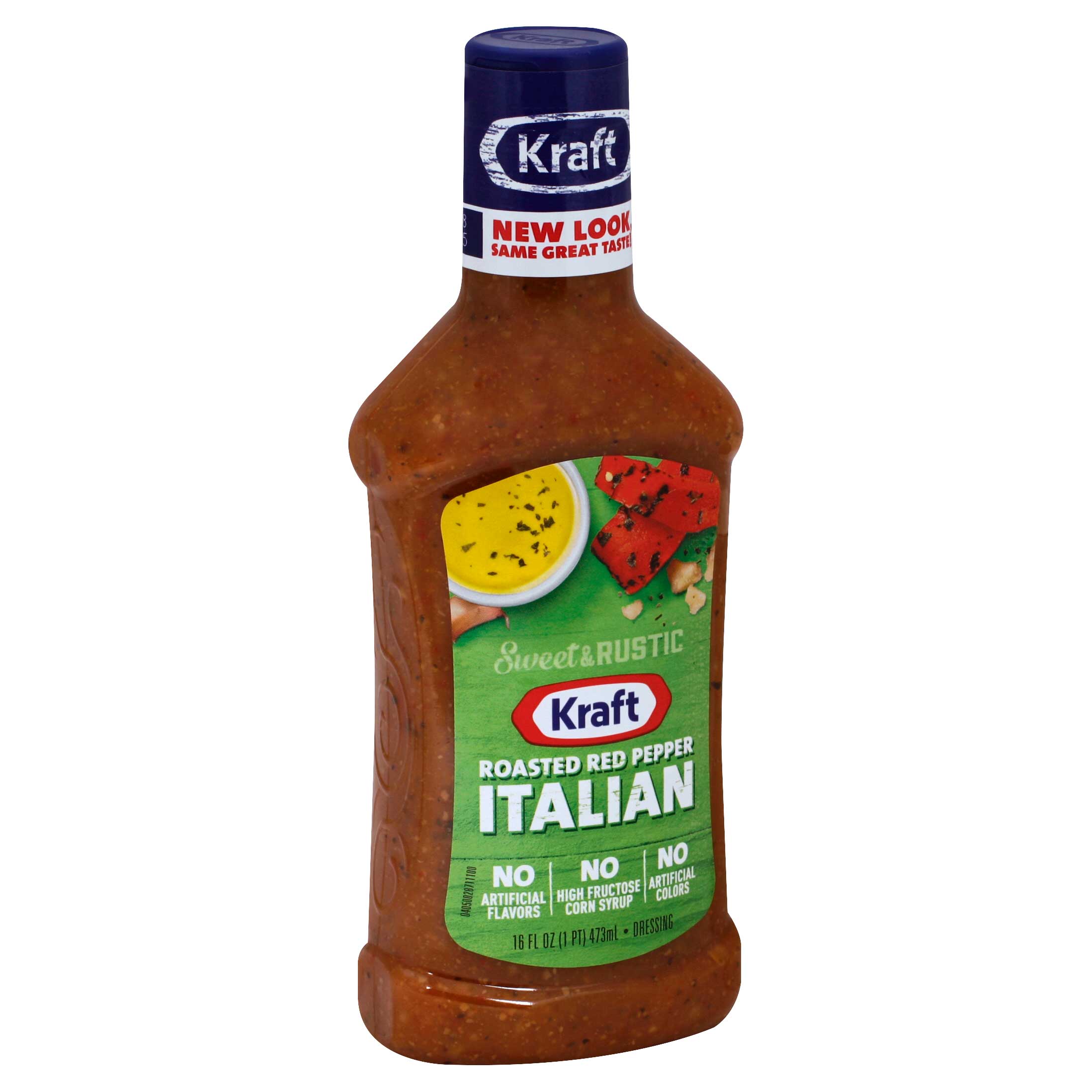 Kraft Roasted Red Pepper Italian Dressing Case FoodServiceDirect