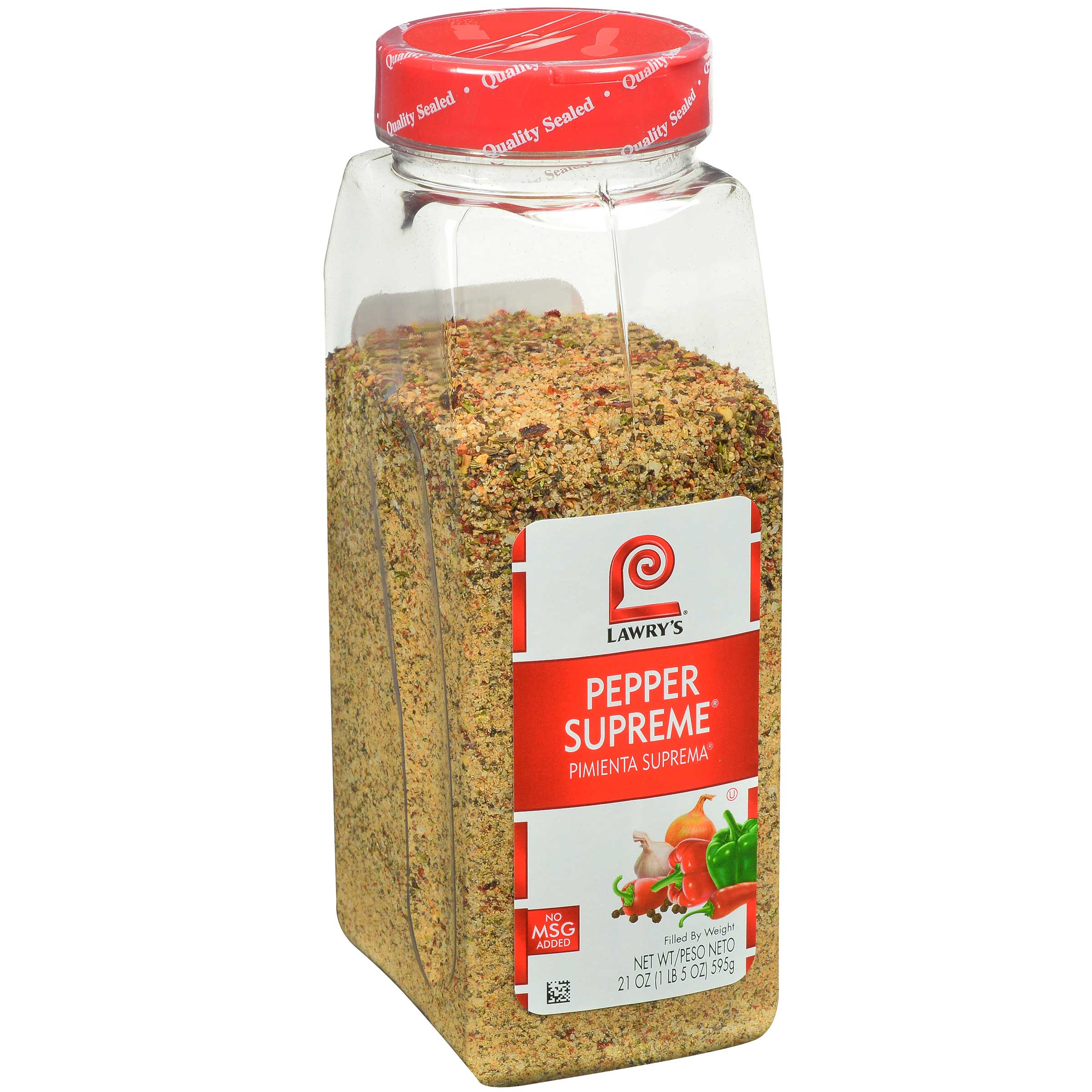 Lawry's Pepper Supreme Seasoning Blend, 21 Ounce -- 6 Per Case