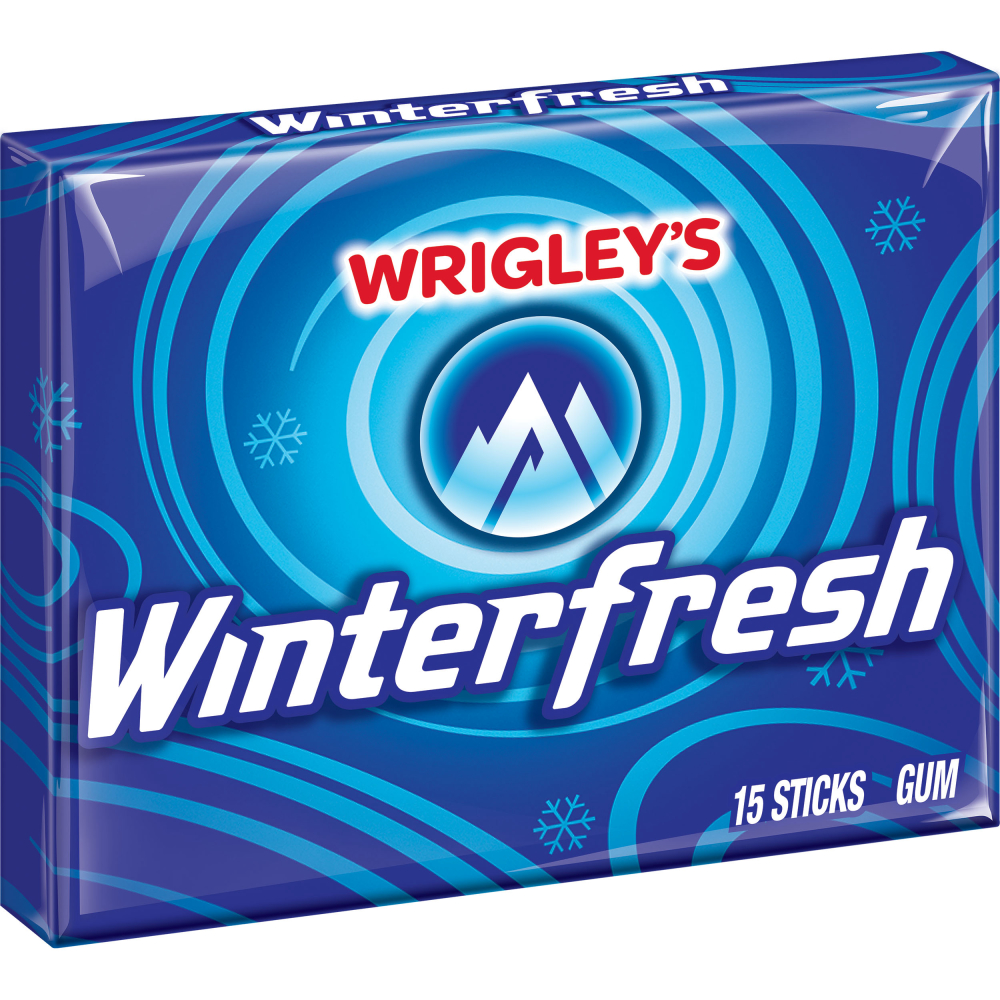 Wrigley's Winterfresh Gum, 15 Count -- 120 Per Case