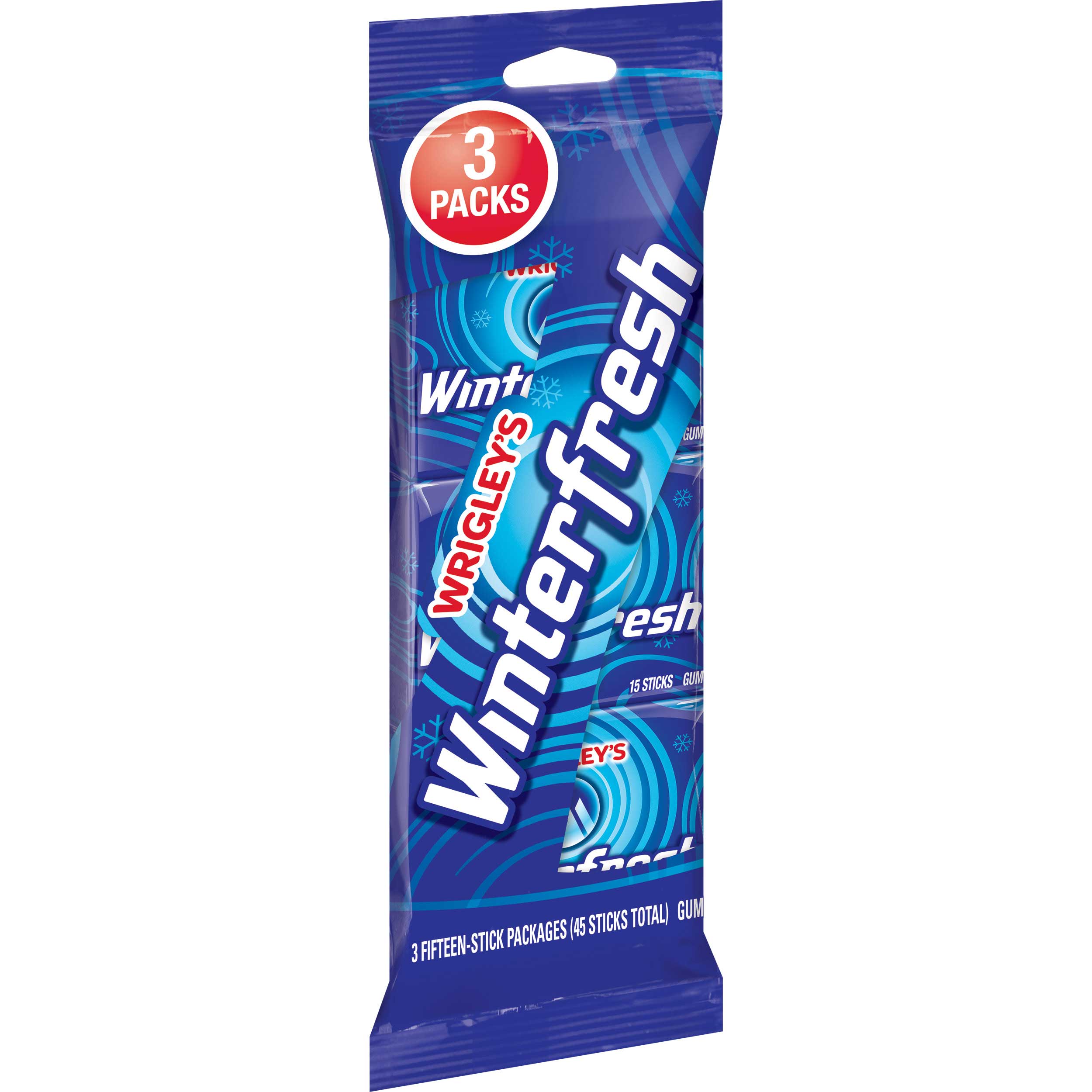 Wrigley's Winterfresh Gum, 3 Count -- 20 Per Case