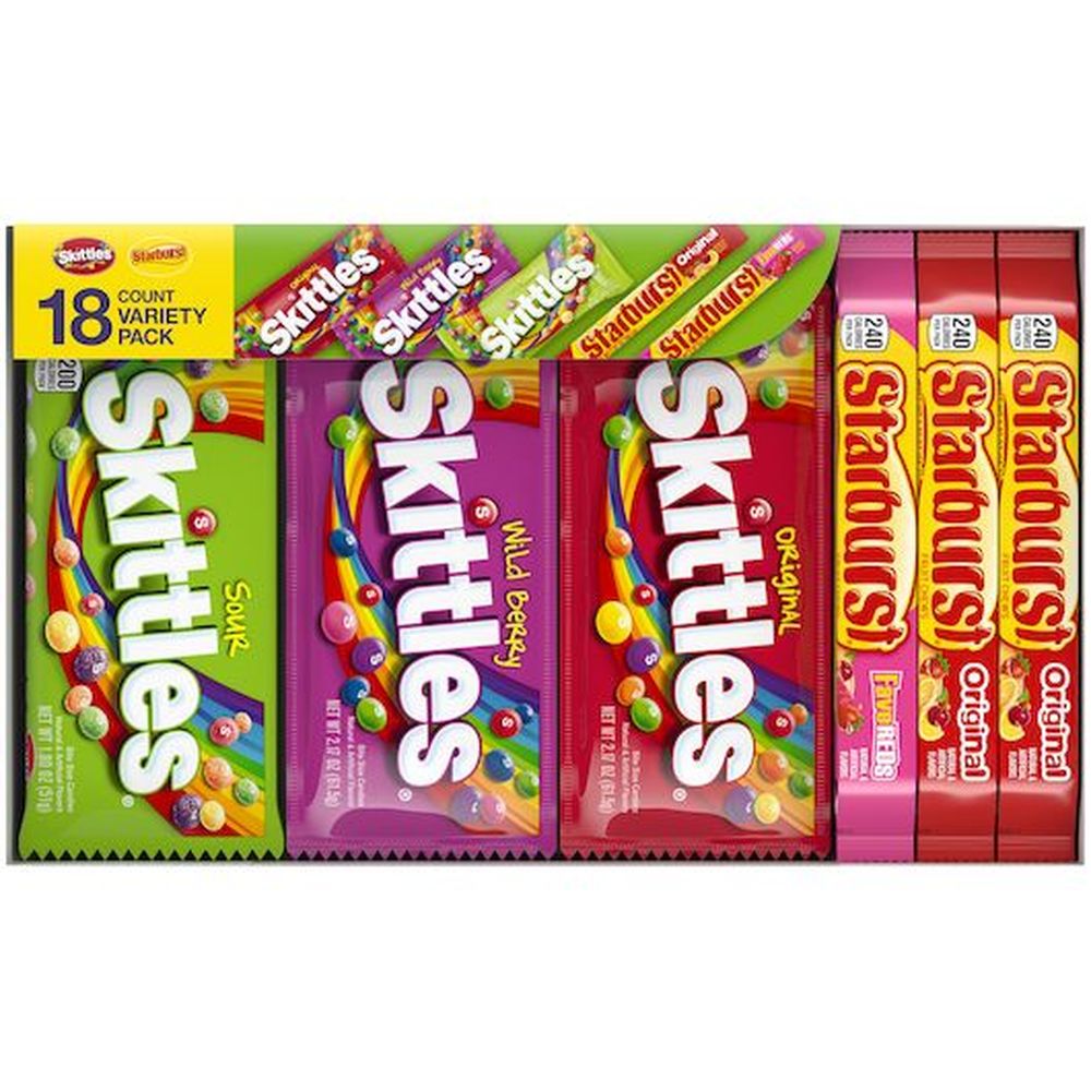 Mixed Singles Candy, Multi Pack Box, 216 Count