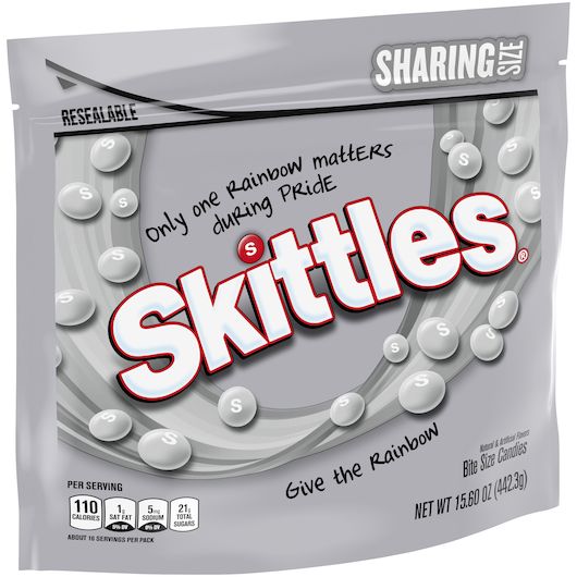 Skittles Original Share Size Candy, 15.6 Ounce Stand Up Pouch -- 6 Per Case