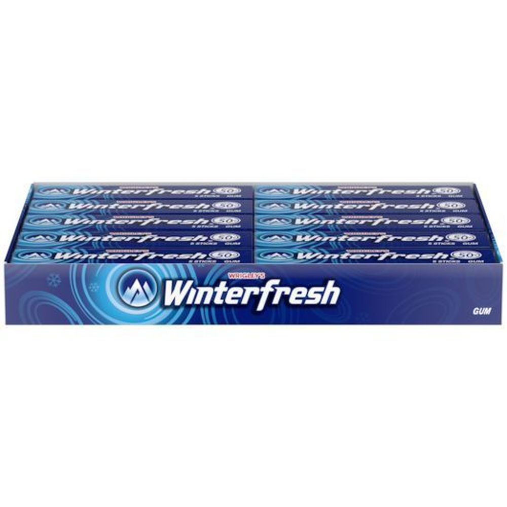 Winterfresh Chewing Gum, 5 Count -- 800 Per Case