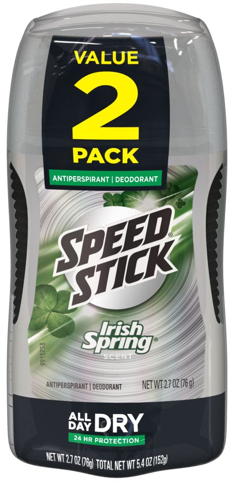 Mennen Speed Stick Irish Spring Deodorant For Men, 5.4 Ounce Mennen Speed Stick Irish Spring Deodorant For Men, 5.4 Ounce