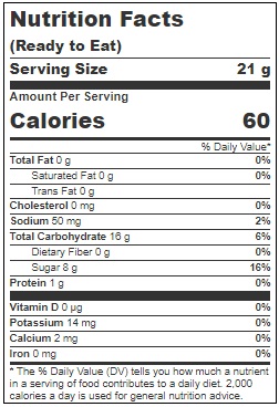 Kenny's Black 7 Inch Jumbo Twists Candy, 8 Ounce -- 12 Per Case
