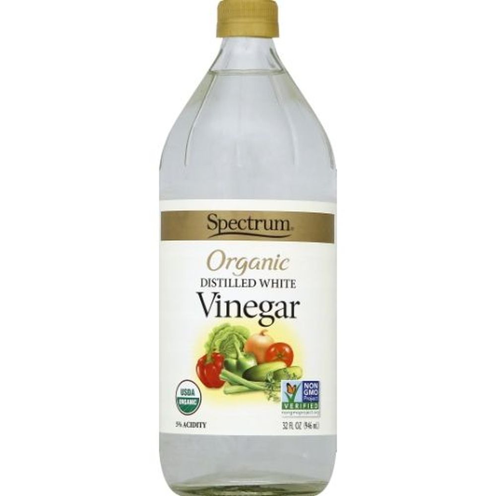 Spectrum Organic Distilled White Vinegar, 32 Fluid Ounce -- 12 Per Case