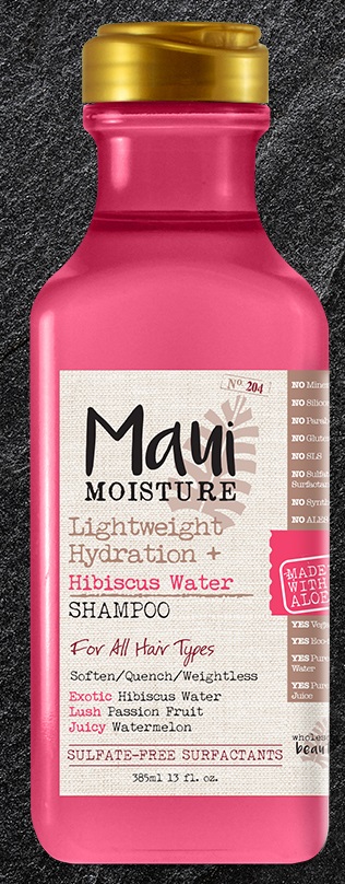 Maui Lightweight Hydration Plus Hibiscus Water Shampoo, 13 Fluid Ounce -- 4 Per Case