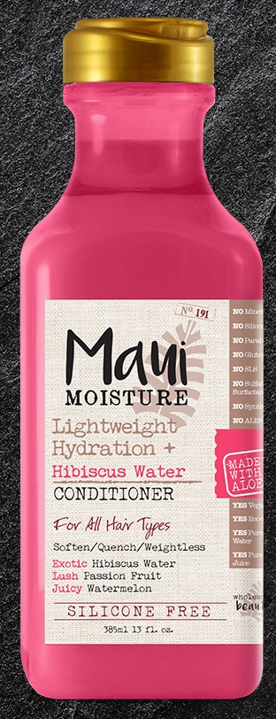 Maui Lightweight Hydration Plus Hibiscus Water Conditioner, 13 Fluid Ounce -- 4 Per Case