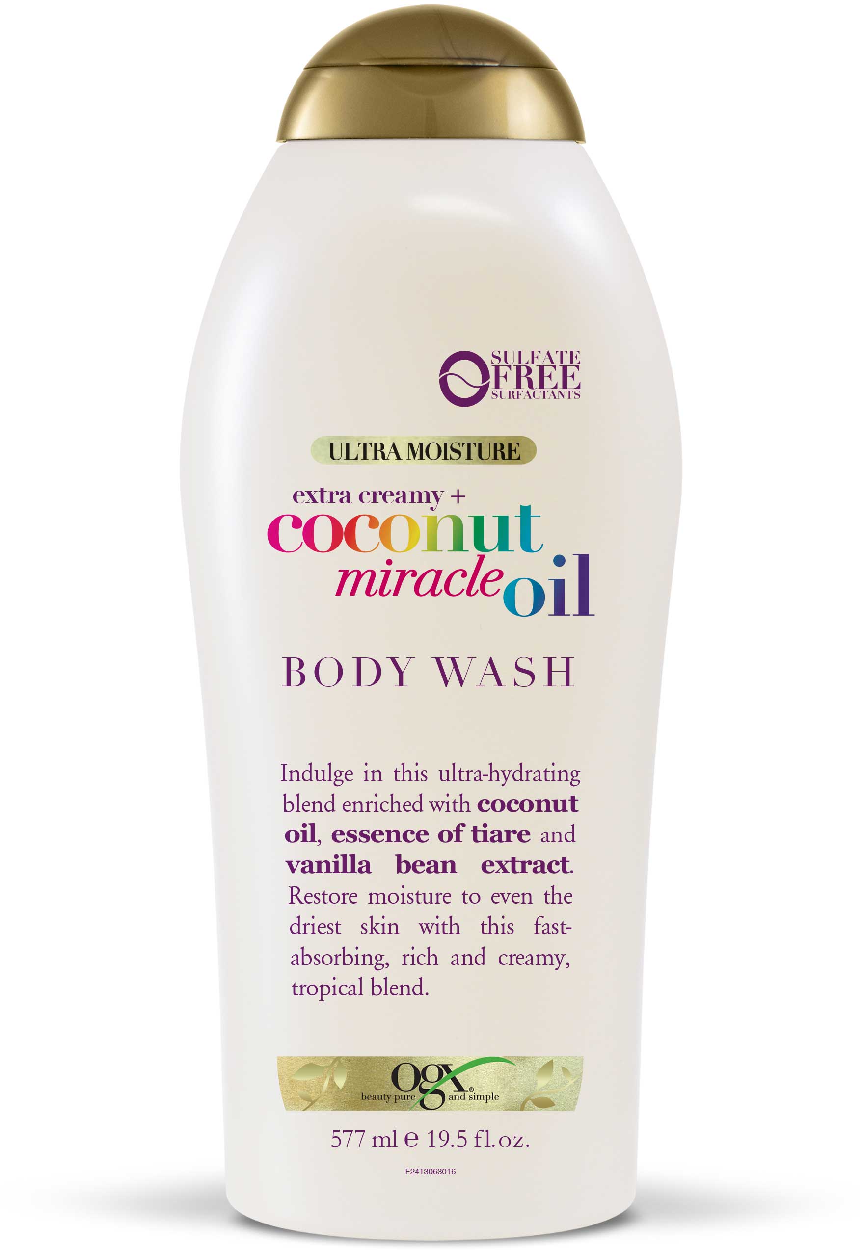 Ogx Coconut Moroccan Oil Body Wash, 19.5 Fluid Ounce -- 4 per case.