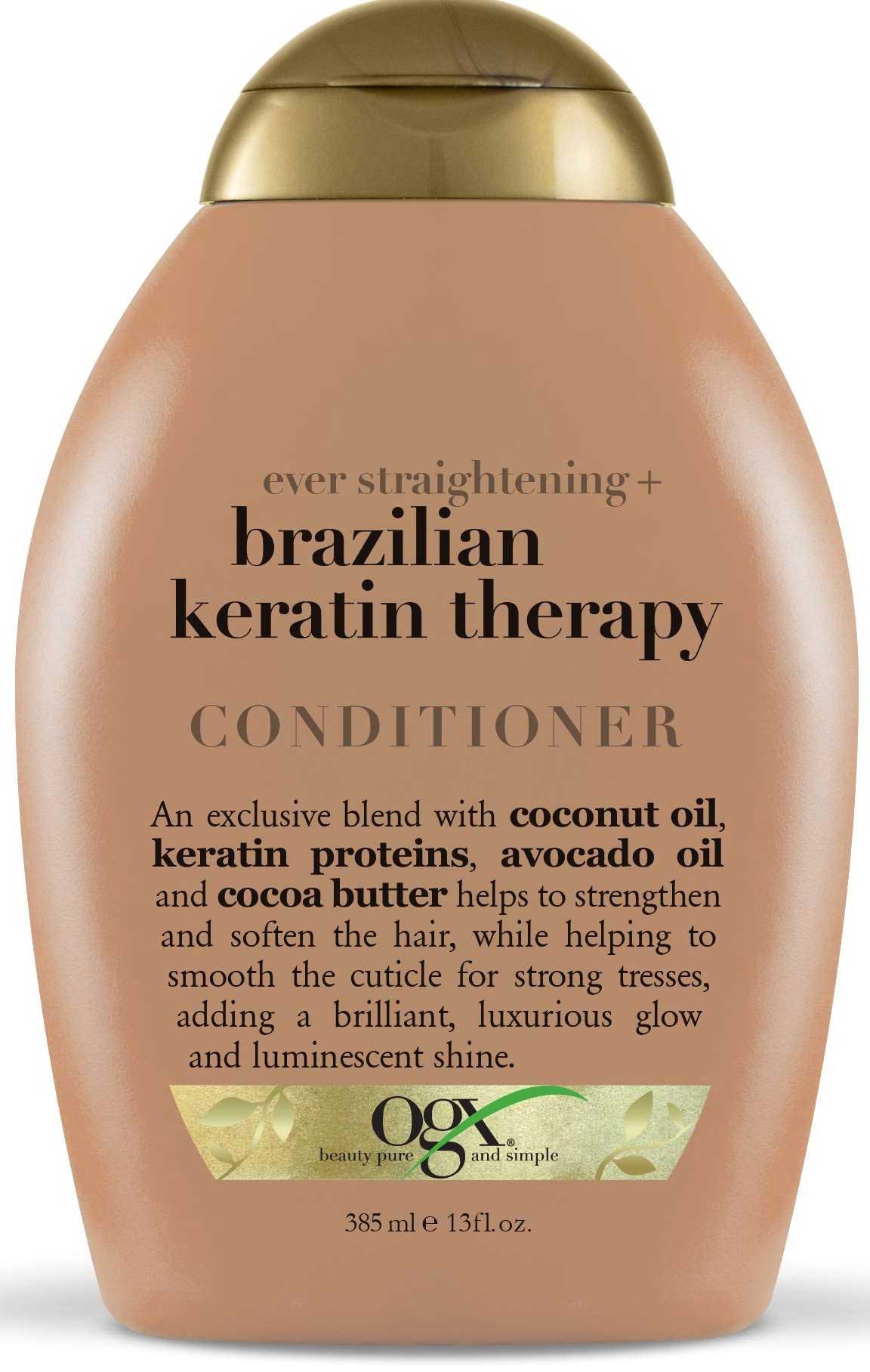 Ogx Brazilian Keratin Therapy Conditioner 13 Fluid Ounce 4 per case