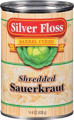 Silver Floss Shredded Sauerkraut, 14.5 Ounce -- 24 Per Case