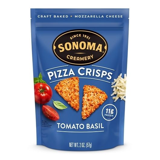 Sonoma Creamery Tomato Basil Pizza Crisps, 2 Ounce -- 6 Per Case