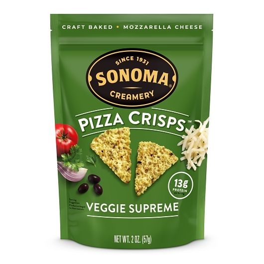Sonoma Creamery Veggie Supreme Pizza Crisps, 2 Ounce -- 6 Per Case