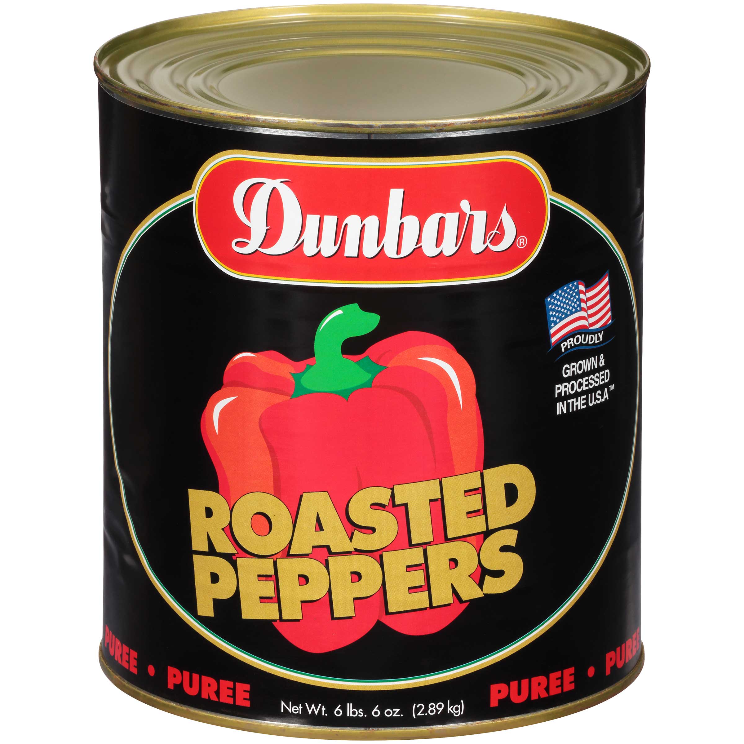 Moody Dunbar Roasted Red Bell Pepper Puree, Number 10 Can -- 6 per case.
