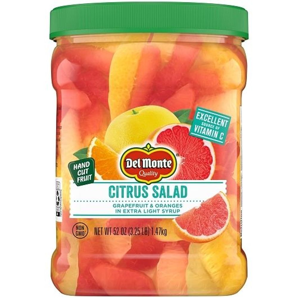 Del Monte Citrus Salad in Extra Light Syrup, 52 Ounce -- 4 per case