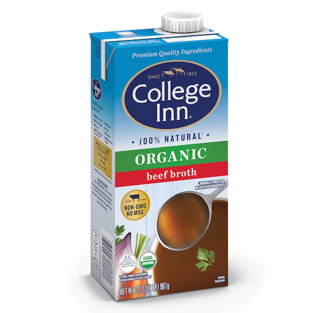 College Inn Organic Beef Broth, 32 Ounce Aseptic -- 12 Per Case