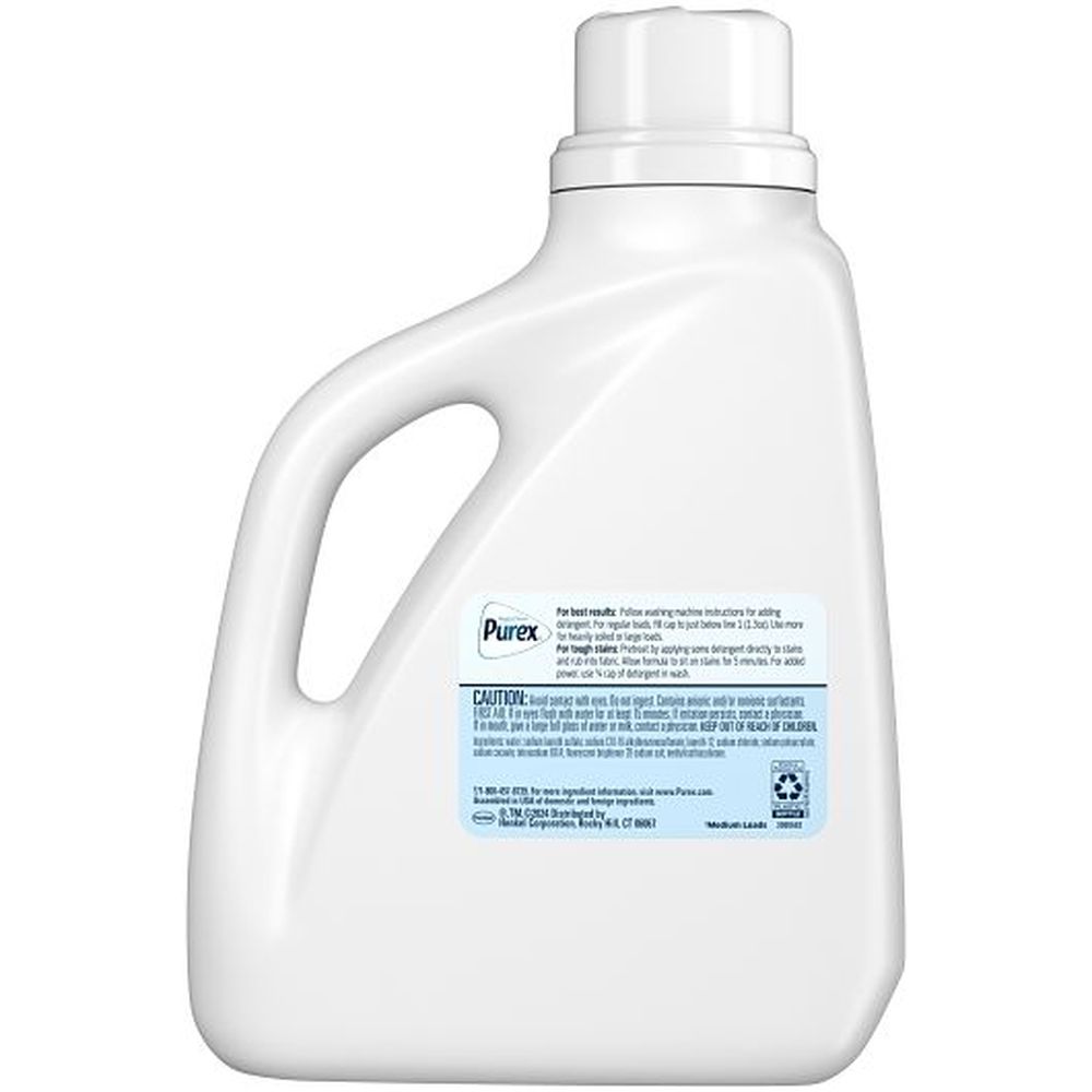 Purex Free And Clear Liquid Laundry Detergent, 75 Fluid Ounce -- 6 Per Case