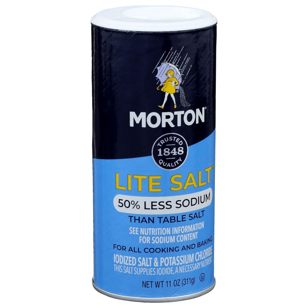 Morton Lite Salt, 11 Ounce -- 12 Per Case