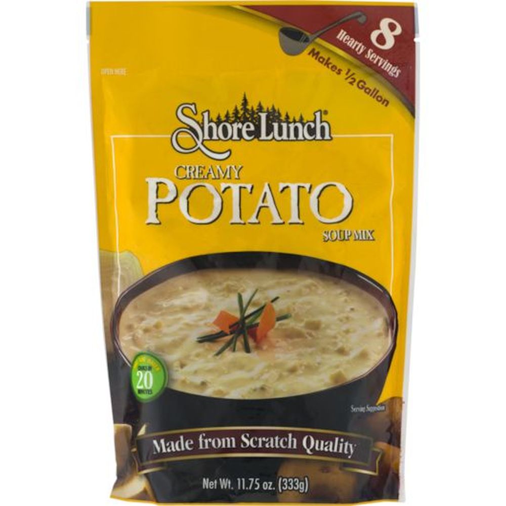Shore Lunch Creamy Potato Soup Mix, 11.75 Ounce -- 6 Per Case