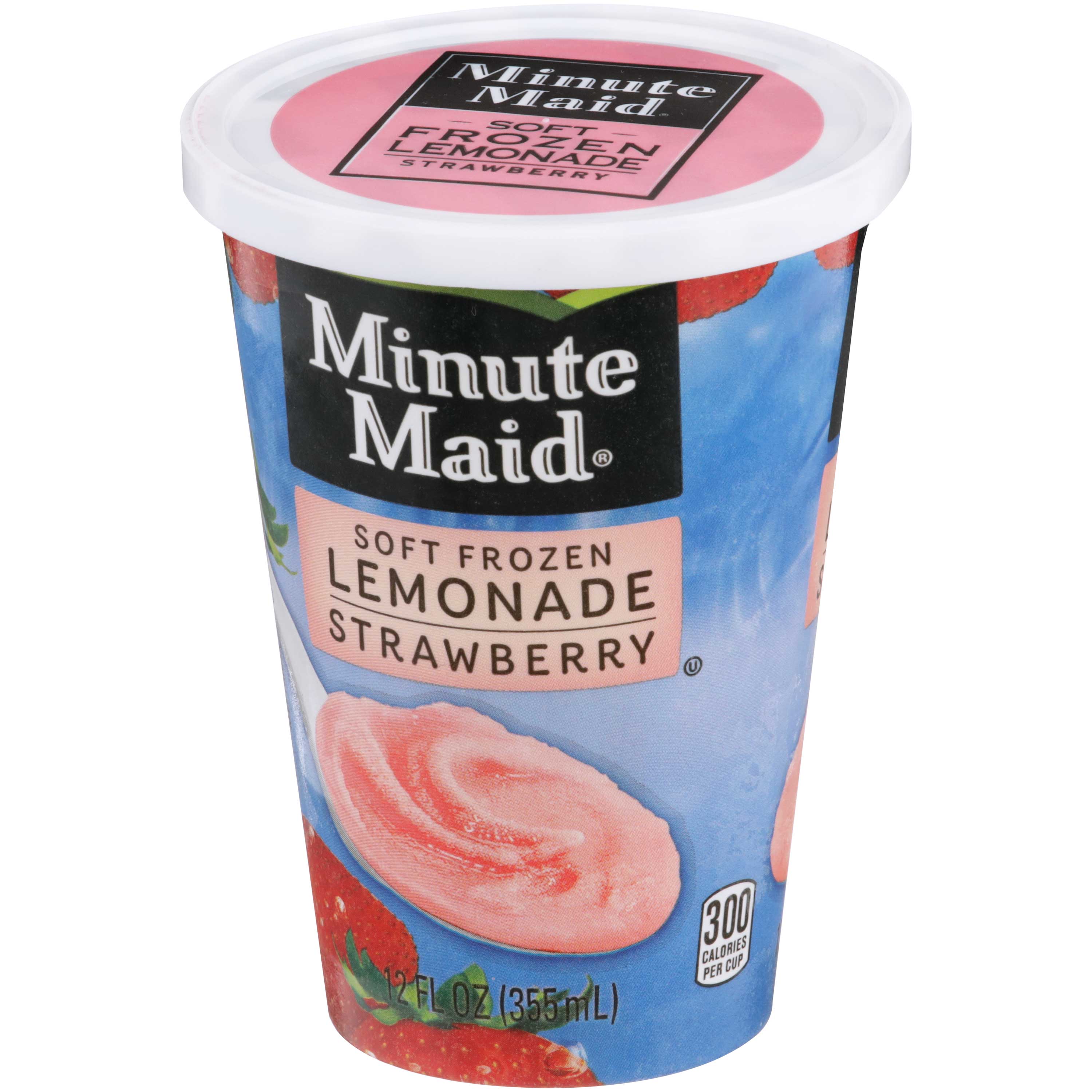 Minute Maid Soft Frozen Strawberry Lemonade Cups, 12 Ounce -- 12