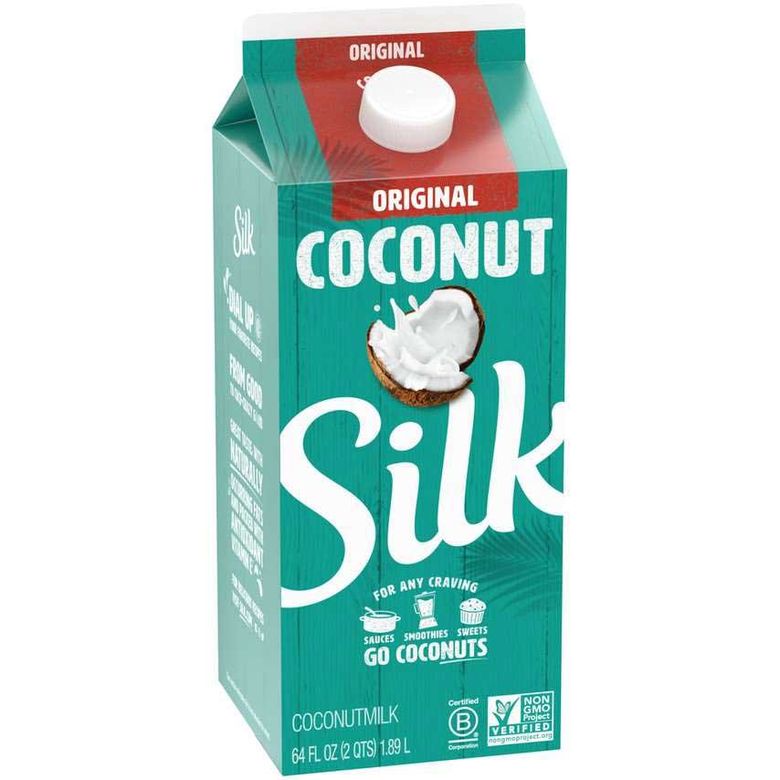 Silk Original Pure Coconut Milk, 64 Ounce -- 6 Per Case