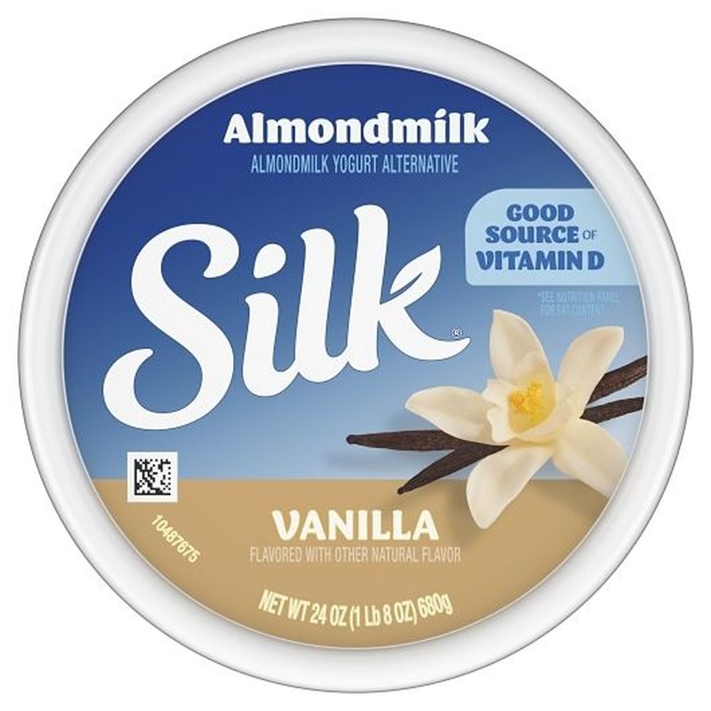 Silk Vanilla Almond Yogurt Alternative, 24 Ounce -- 6 Per Case