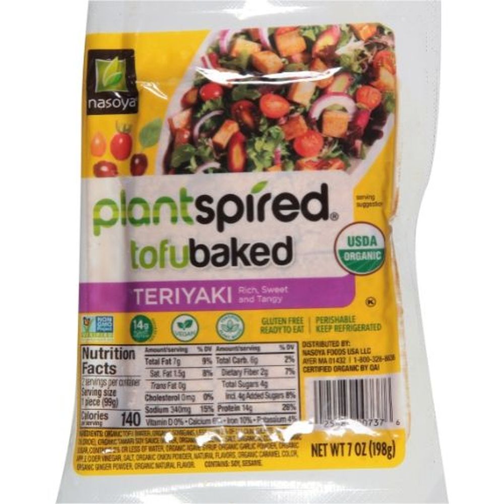 Pulmuone Baked Teriyaki Tofu Pieces, 7 Ounce -- 6 Per Case