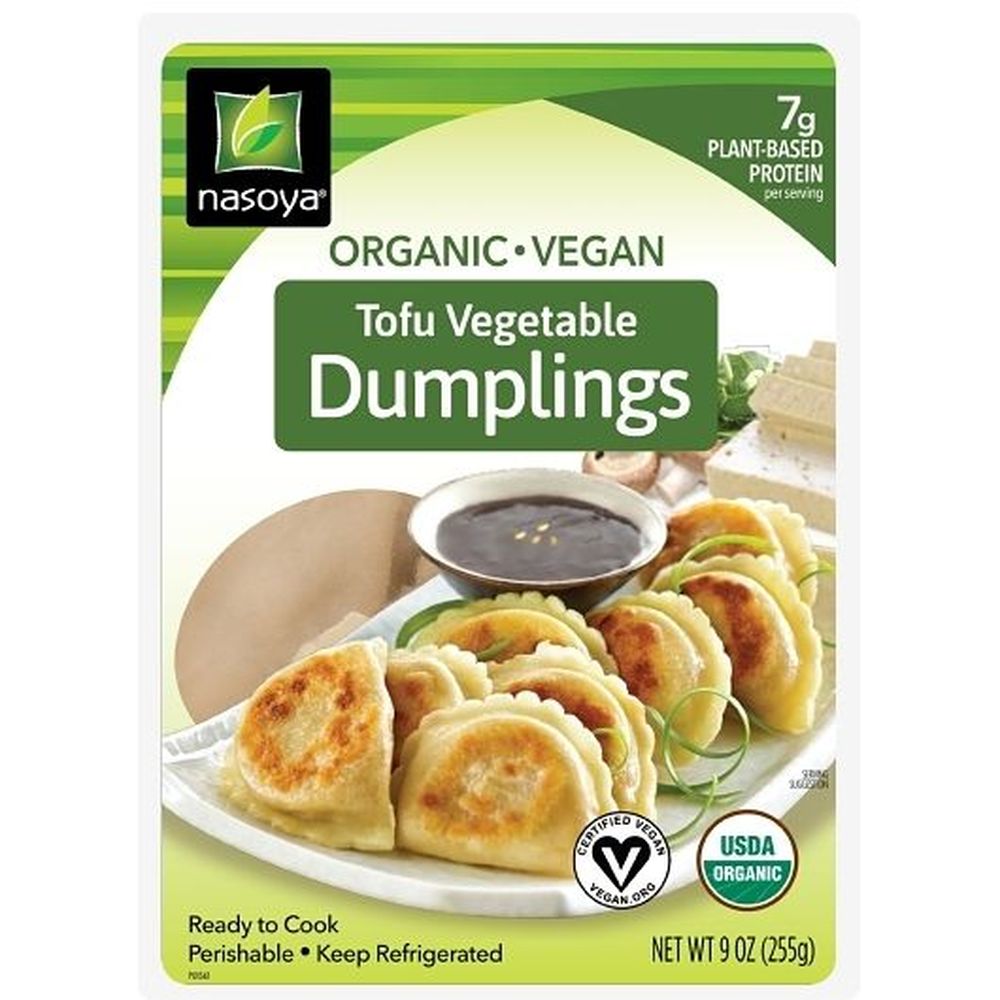 Nasoya Foods Organic Tofu Vegetable Dumpling, 9 Ounce -- 6 Per Case